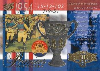 2003 Select XL Ultra AFL - AFL / VFL Premiership Commemorative #PC12 1954 Footscray Bulldogs Front